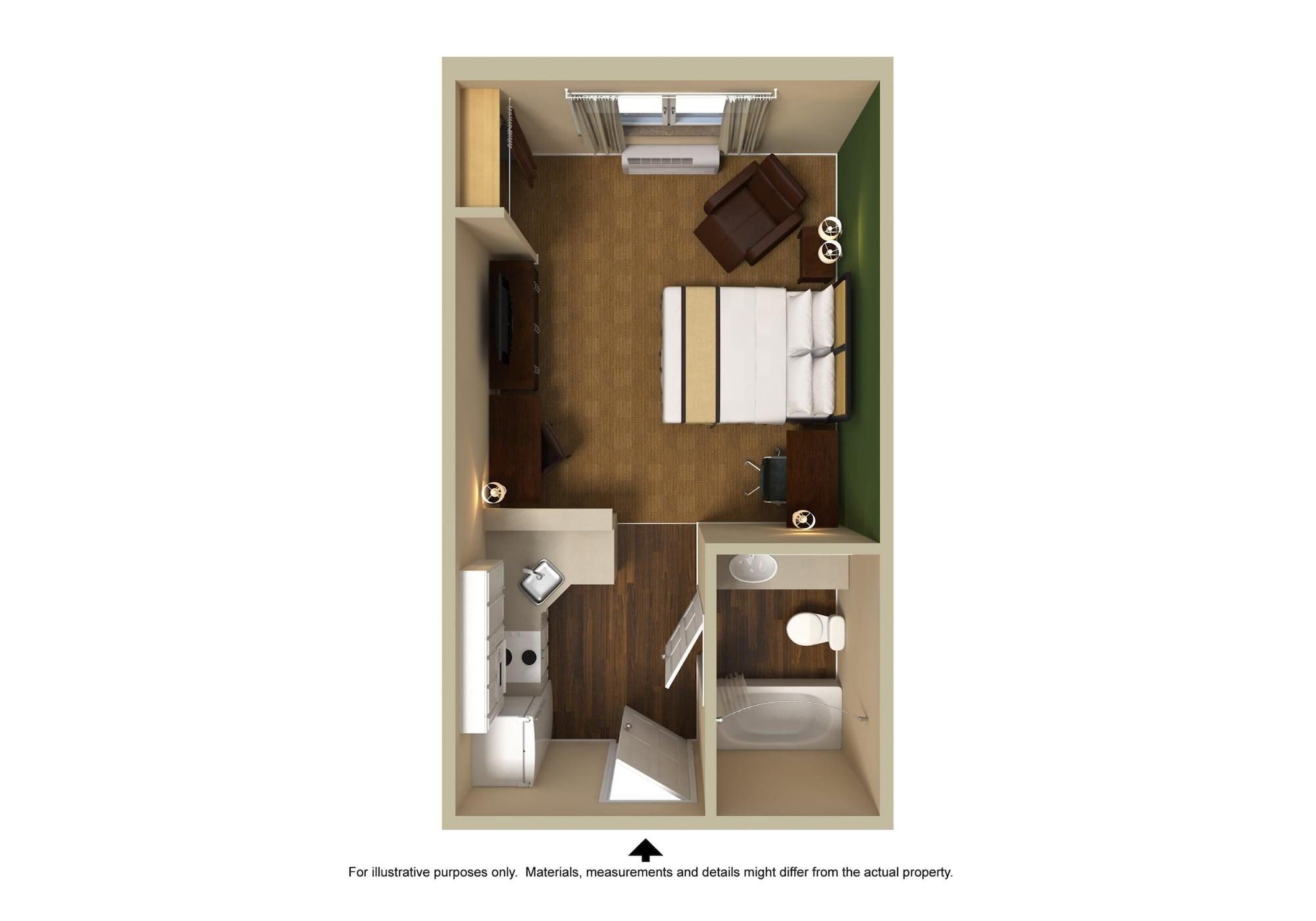 Extended Stay America Suites - Detroit - Metropolitan Airport Ромулус Экстерьер фото